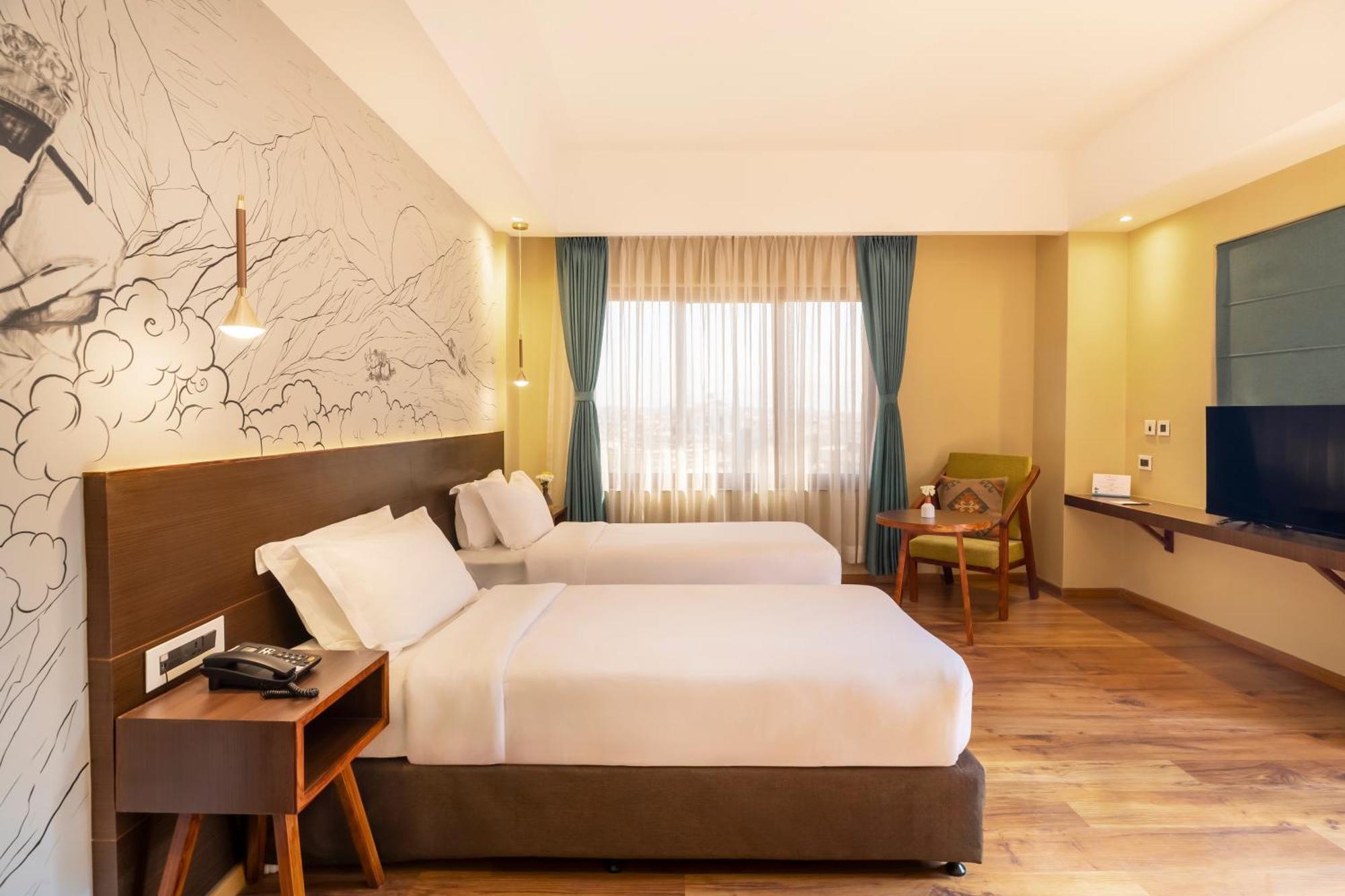 Atisha Hotel Kathmandu Buitenkant foto